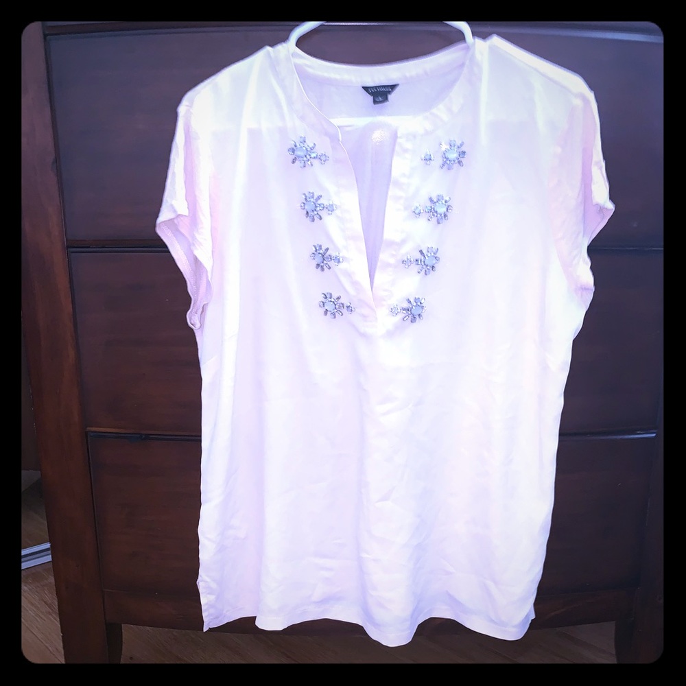 Ann Taylor jeweled top